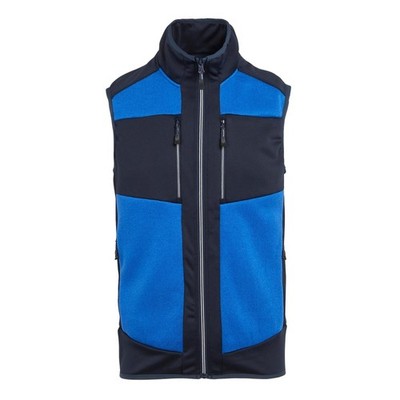 Regatta E-Volve Strickoptik blau/marine Stretch Arbeitsweste Bodywarmer #TRA914