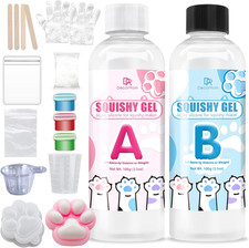 Liquid Silicone for Taba Squishy Kit - 200G Super Soft Silicone Rubber, Fast Cur