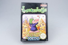 Nintendo NES *Lemmings* OVP CIB PAL B LG-NOE +