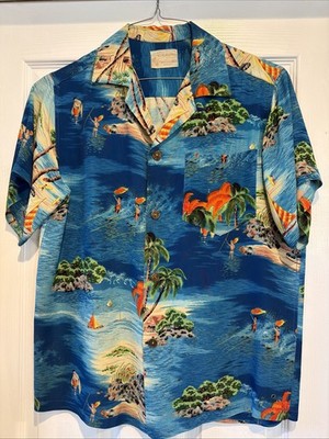 1952 Royal Hawaiian men s rayon Aloha Shirt!  Mint