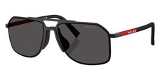 Prada Linea Rossa PS B51S 1BO06F Matte Black 56mm Sunglasses / New / Authentic