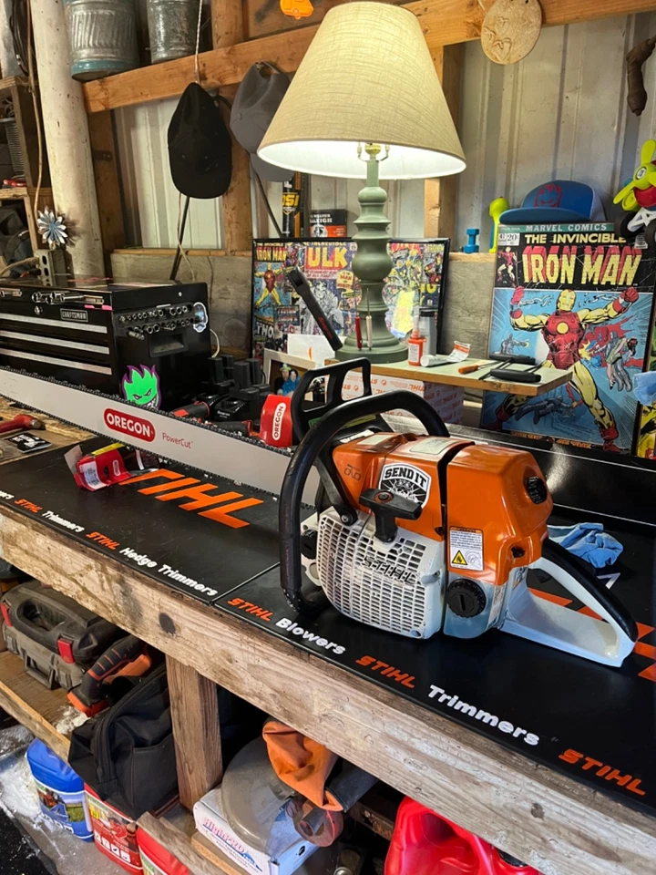 Stihl MS 660 chainsaw Built from bottom up 85% brand new Factory Stihl parts - Image 2 of 4