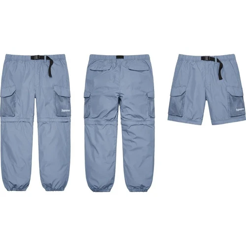 Pantalon cargo ceinturé poche maille suprême SS21 M moyen 32 ardoise short pantalon
