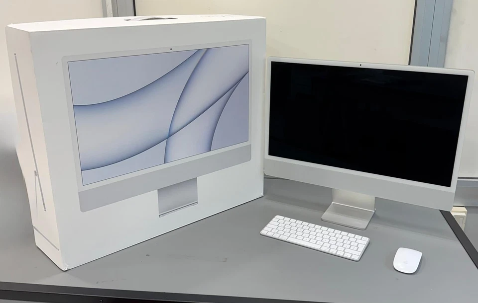 Apple iMac 24" 16/512GB, Apple M1- Silver