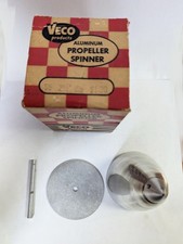 Spinner elica alluminio VECO 2,5" - S6 - nuovo con scatola ricambi vintage VECO