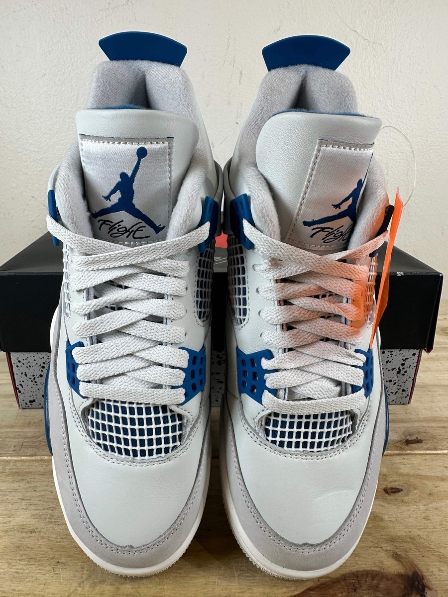 Size 7 - Air Jordan 4 Retro 2024 Military Blue for sale online | eBay