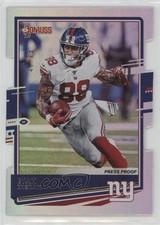 2020 Panini Donruss Press Proof Silver Die-Cut 47/75 Evan Engram #186 1ek2