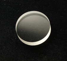 24mm Dia. Optical Flat /Reference Grade Flatness Gage, 0.000001", 1/20 Wave Band