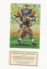 TOM    MACK      SIGNED     GOAL   LINE   ART