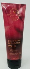 1 RENEWING MEADOW WALK ROSE MAGNOLIA BATH  BODY WORKS 8 OZ HAND BODY CREAM