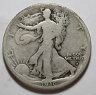 1916 S Walking Liberty Half Dollar M1782