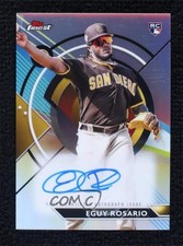 2023 Topps Finest Finest Auto Eguy Rosario #FA-ERO Auto tm7