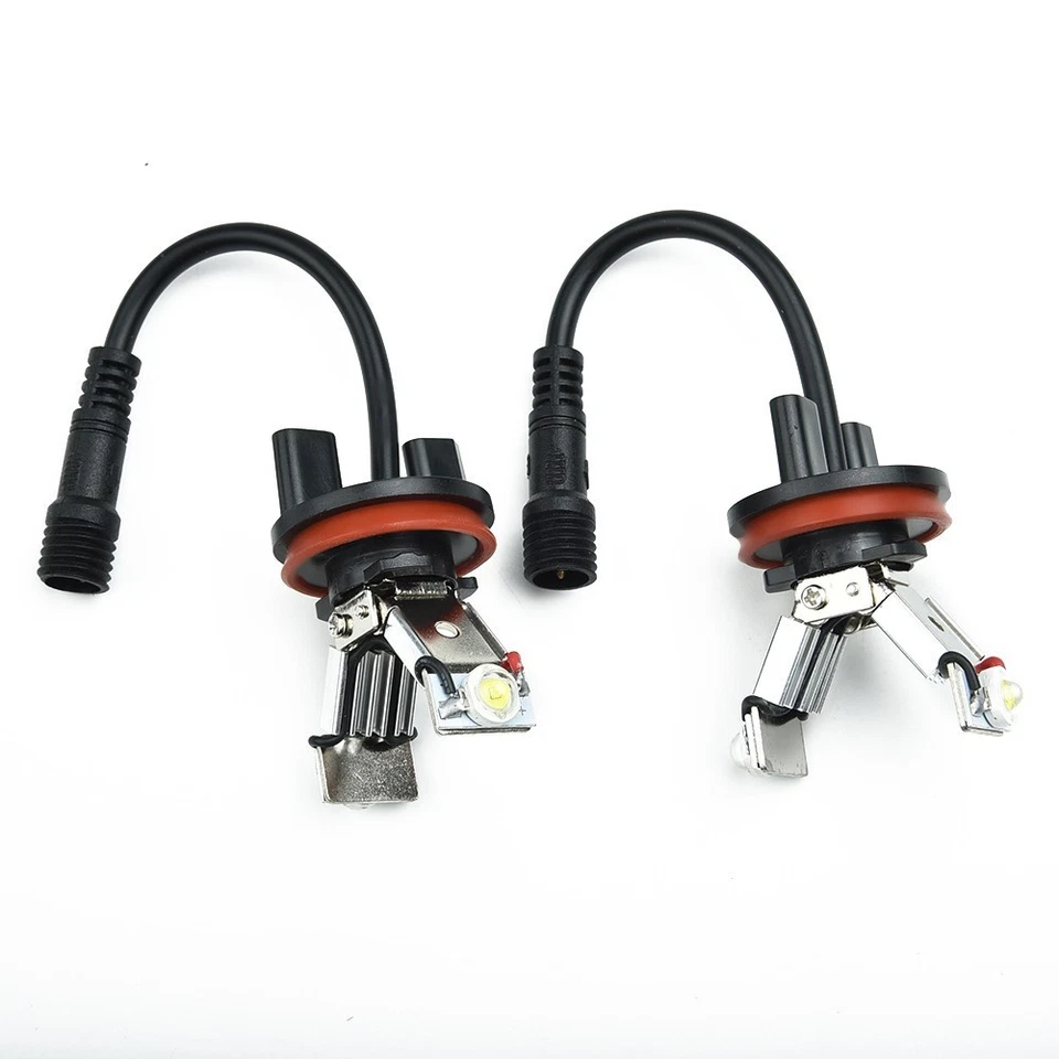 1 Pair Car H8 Angel Eyes Lights For E60,E61,E71,E70,LCI,E90,E91,X5,X6,Z4,E92 - Image 3 of 4