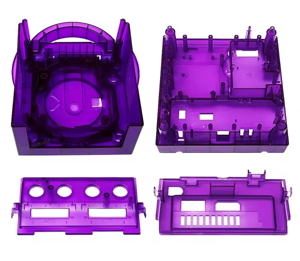 Transparent Box Replacement Case For Nintendo Gamecube Housing Shell Case  - Image 3 of 4