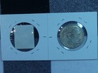 CB160: GERMAN 3rd Reich,Nazi, Silver Large Swastika 2 RMark, 5 PF ,Hitler Stamp — photo 2