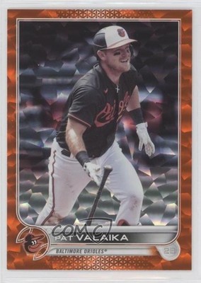 2022 Topps Series 2 Orange Foilboard 23/299 Pat Valaika #575 6kv