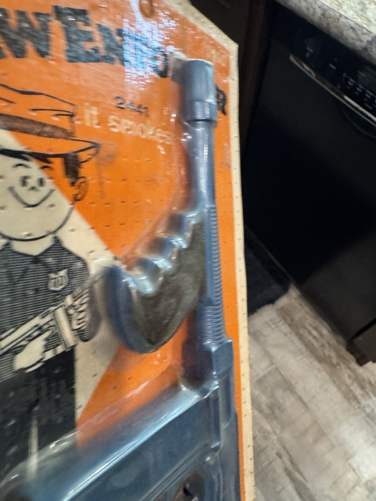 Hubley Li’l Law Enforcer Tiny Tommy 2441 Tommy Gun – Sealed 1950s