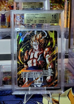 Dragon Ball Super Fusion World Rivals Clash Ultimate Sparking Alt Art BGS 10