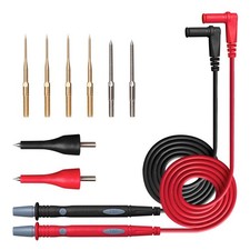Multimeter Test Leads 1000V 20A for Fluke Meter Electrical Alligator Clip Probe