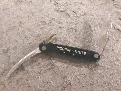 Schiffsmesser Rigging Knife Matrosenmesser: stainless steel Japan vintage 