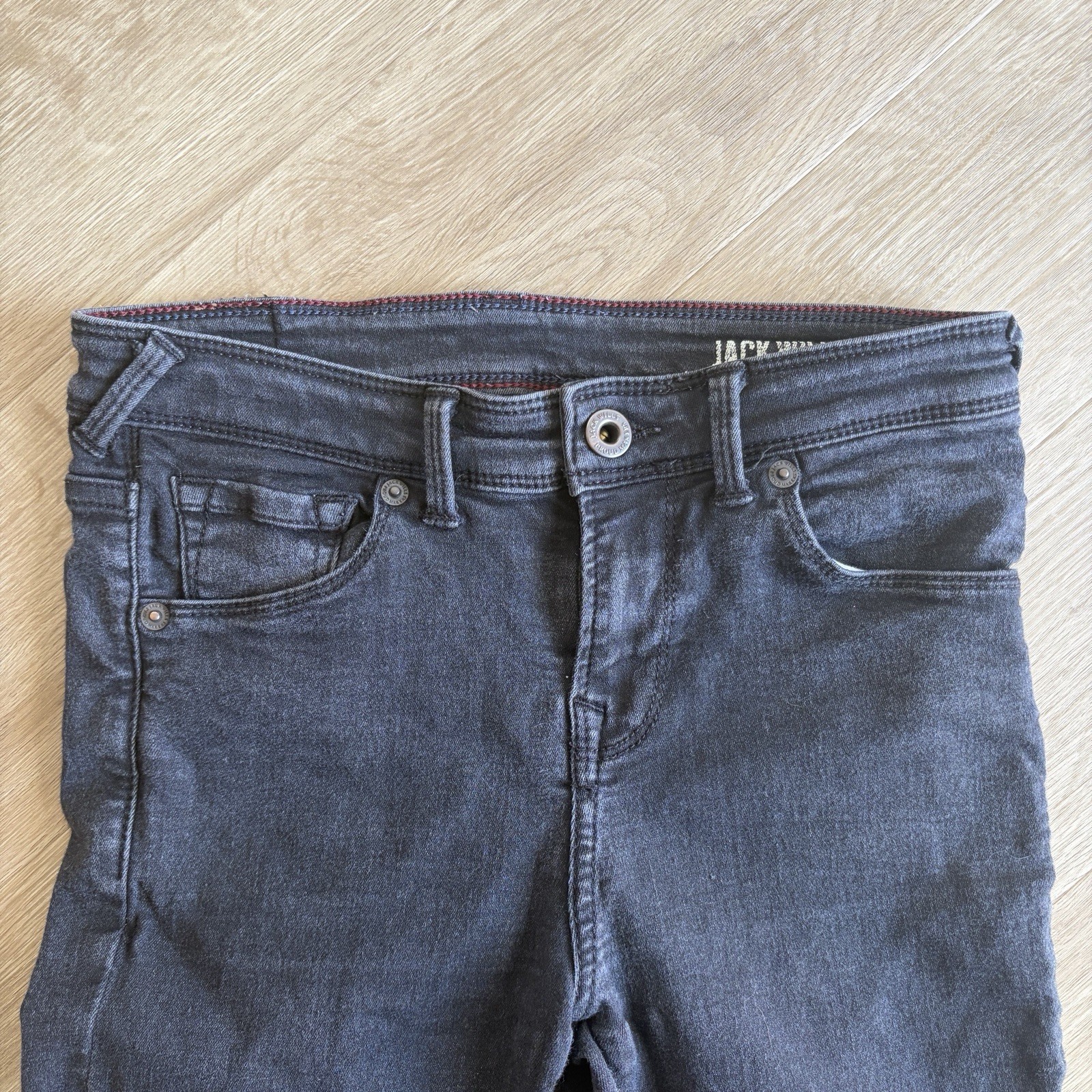 Jack Wills Women's Black Skinny Jeans W26 L30 Size UK 8 image 4