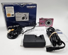 Olympus FE-370 Pink Digital Camera 8MP 5x Zoom Image Accessories Tested