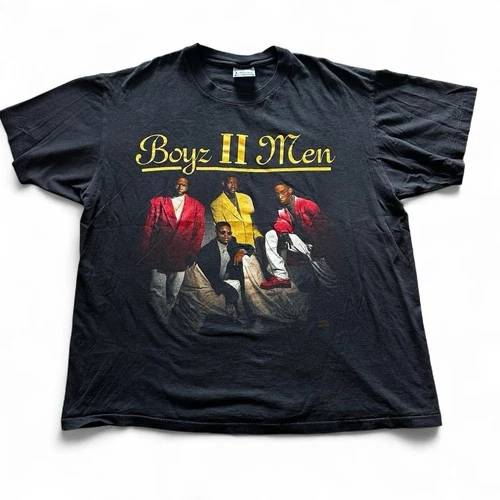 90s Boyz II Men Sz XL T Shirt R&B Rap RnB Tour 1990s vintage concert t-shirt, vintage, size XL, single stitch, B+ condition
