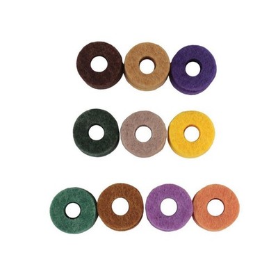 20 Stück Bunte Beckenfilze Hi Hat Washers Instrument Kit Protector Supplies