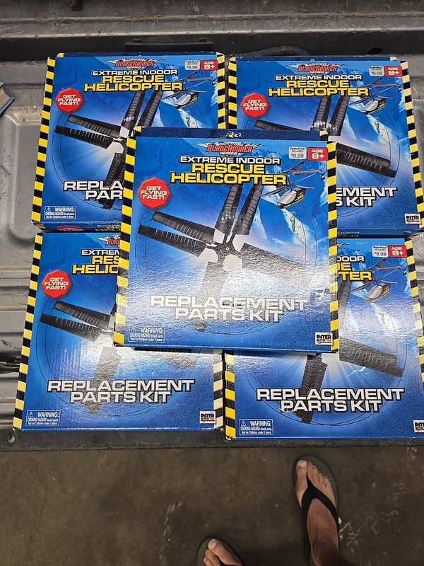 Blade Runner Helicopter Replacement Parts Kit Radio Shack 60-4460 Lot 5
