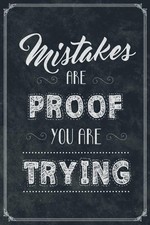 Laminated Growth Mindset Mistakes Poster For Classroom Decoration Motivational C
