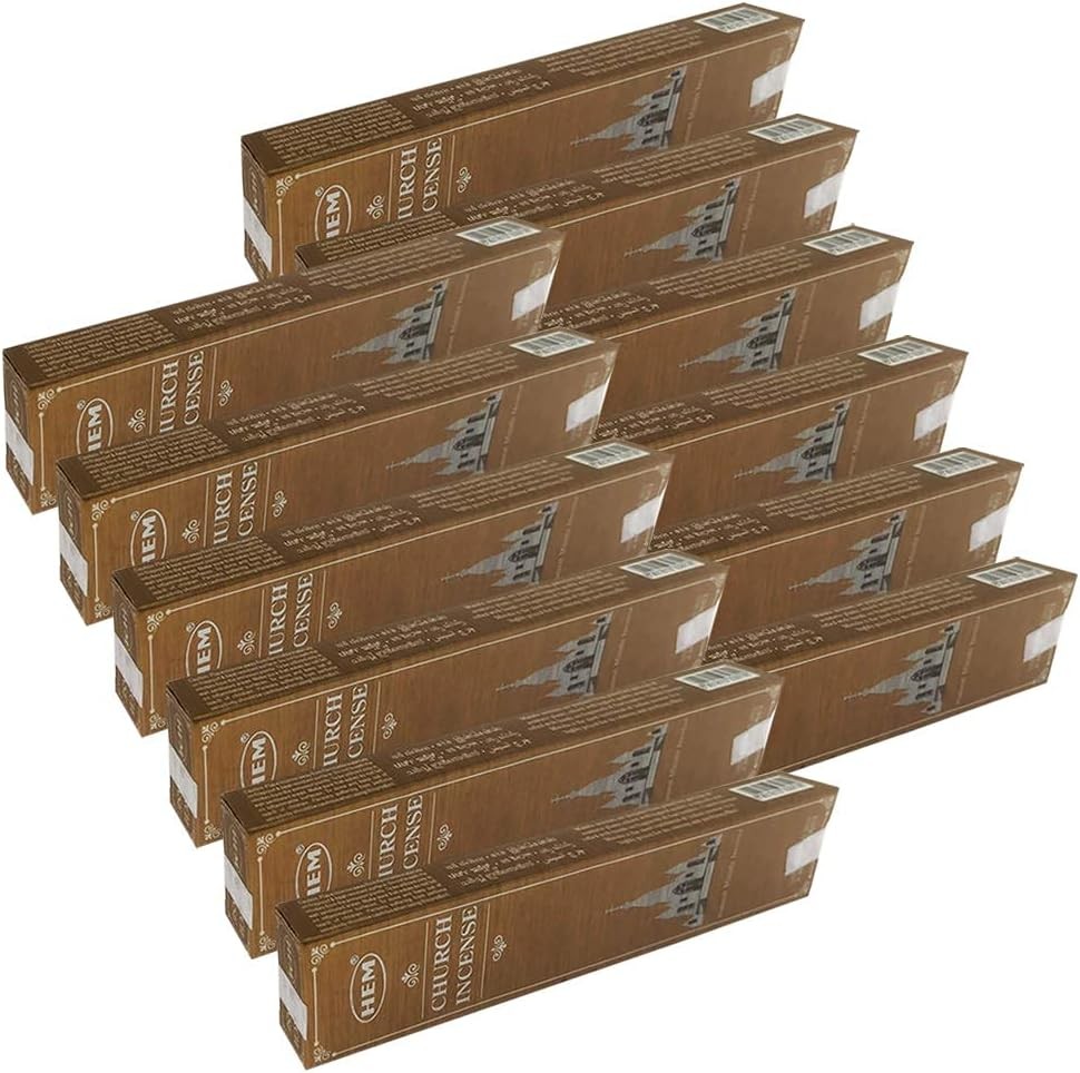 Church Incense Sticks and Stick Holder Bundle Insence Masala 