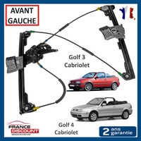 Partsline LèVe-Vitre Vorne Links FüR VW Golf 3/4 Cabriolet 1E0837461 Elektrisch