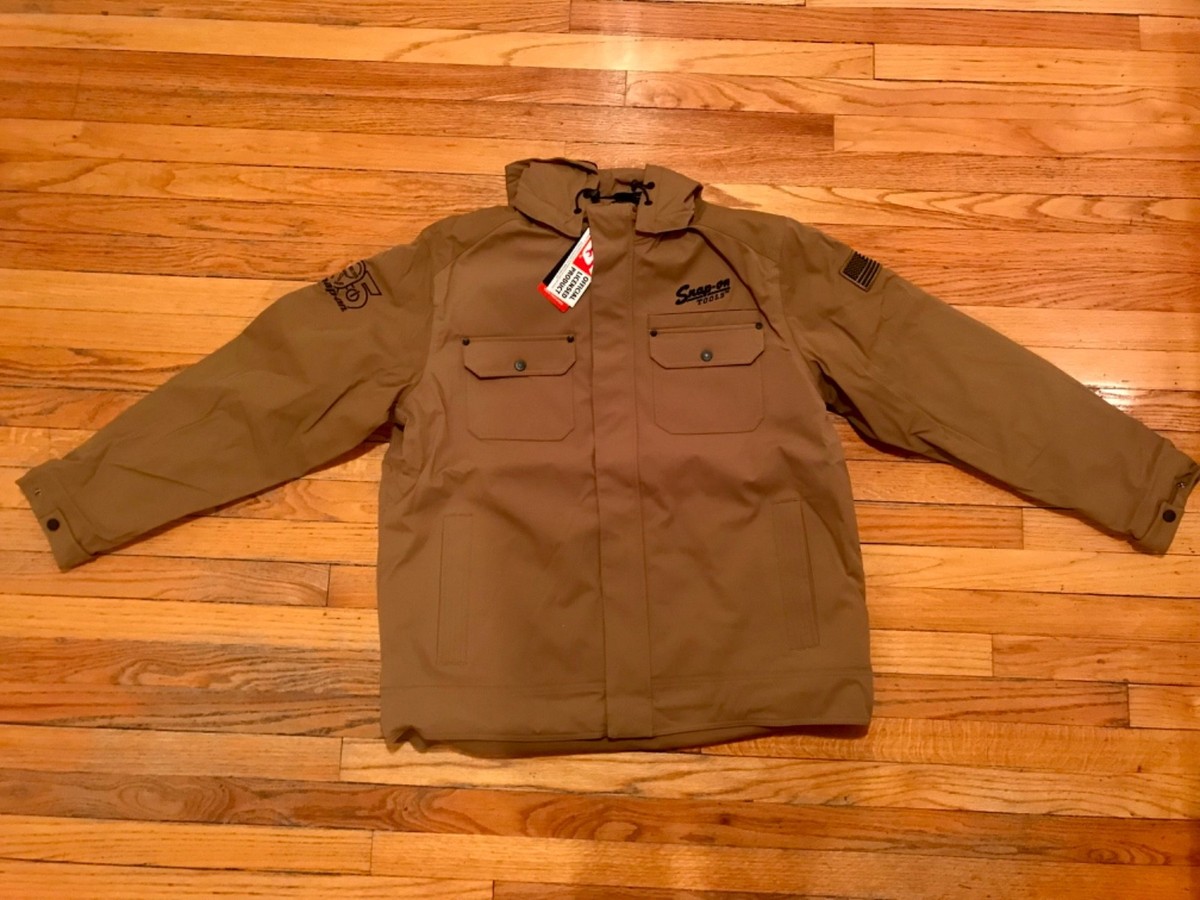 Snap-on Legend Padded Jacket -2XL -Dull Gold 105th Anniversary USA