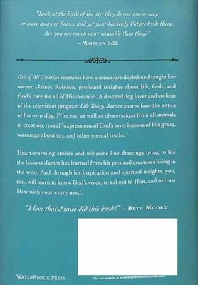 God of All Creation: Life Lessons - Hardcover, by Robison James - Very Good b