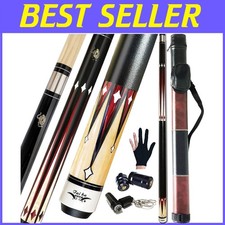 Canadian Maple Billiard Cue Stick 18-22 Oz Options