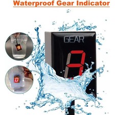 Motorrad Ganganzeige Rot LED Anzeige für Yamaha Fz6 Fz1 YZF~R6/R1 Mt01 Xj6 Xjr!