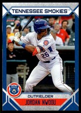2023 Jordan Nwogu Choice Minor League Rookie Tennessee Smokies #13