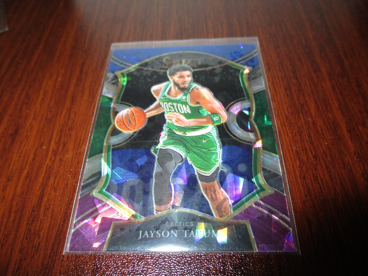 2020-21 Panini Select - Concourse Jayson Tatum #41 Blue White
