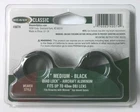 Weaver Classic Scope Rings Medium Black Quad Lock 49074 1" Aluminum