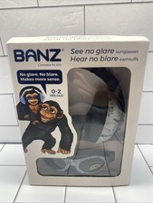 Banz Hear No Blare Noise-Reducing Earmuffs for Ages 0-2 Carewear With Glasses Uv