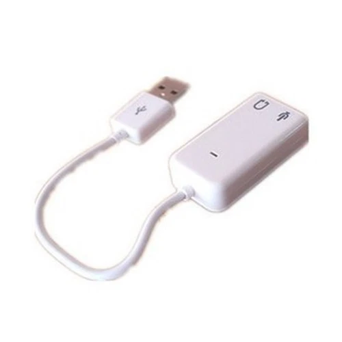 Brand New Convenient To Use Sound Card Adapter 1 Pcs 7.1 Channel External