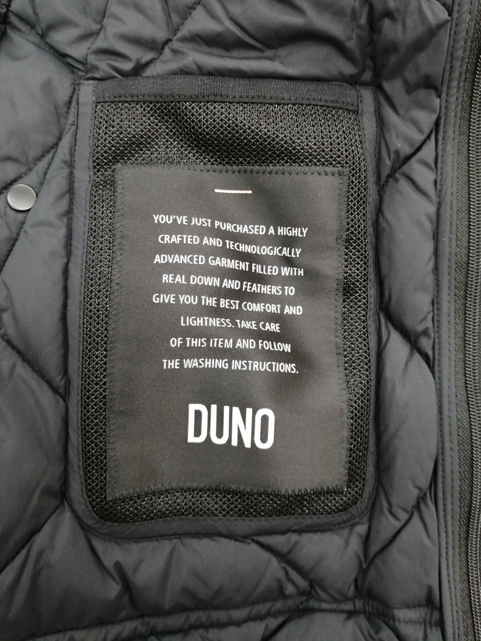 Duno Blk Down Jacket - image 4