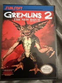 Gremlins 2 The New Batch (NES 1990)  Tested - Authentic