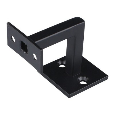 Schwarz 304 SS Handlauf Wandhalterung Standard Treppengeländern