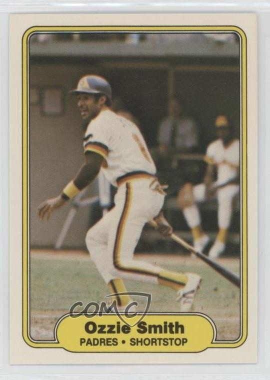 1982 Fleer Ozzie Smith #582 HOF 10fs