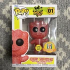 Funko Pop Sour Patch Kids Redberry Kid 01 7-Eleven Exclusive Glow Vinyl Figure
