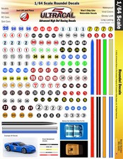 MG 3100 - 1/64 HO UltraCal High Def Decals Roundels