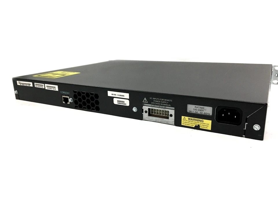 CISCO WS-C3560G-24TS-S *15.0 IOS* 24-Port Gigabit Switch *30 Days Warranty - Image 4 of 4