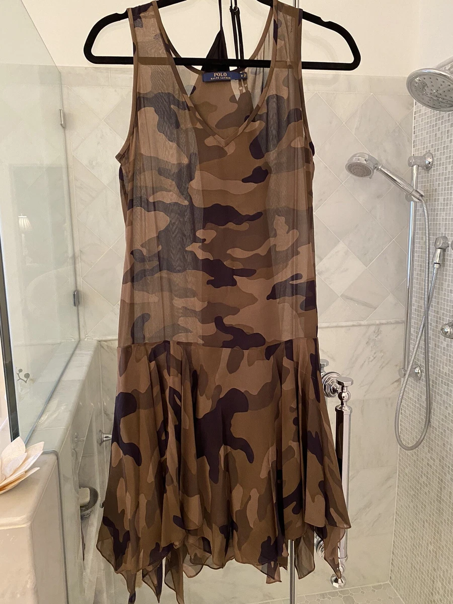 Ralph lauren sales camo dress