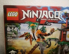 LEGO NINJAGO Tiger Widow Island 70604 BRAND NEW Sealed Retired Must See In Box 